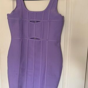 Fashion Nova Lavender Mini Dress